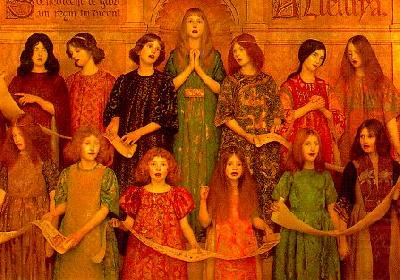 Thomas Cooper Gotch Alleluia china oil painting image